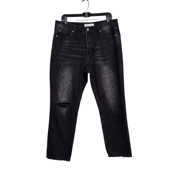 TNR Jeans Women's Distressed Straight Jean - 31 - Picture 1 of 5